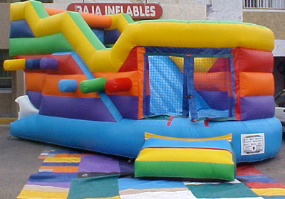 Backyard inflatable slide HT-21