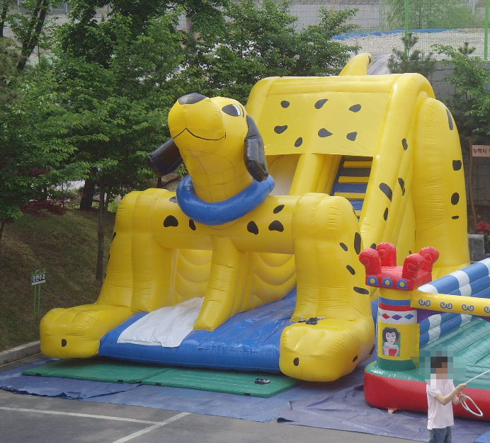 Cheap Dog Inflatable Slide XZ-SL-010