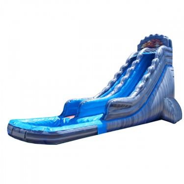 Huge Inflatable Water Slide with Pool XZ-WS-006