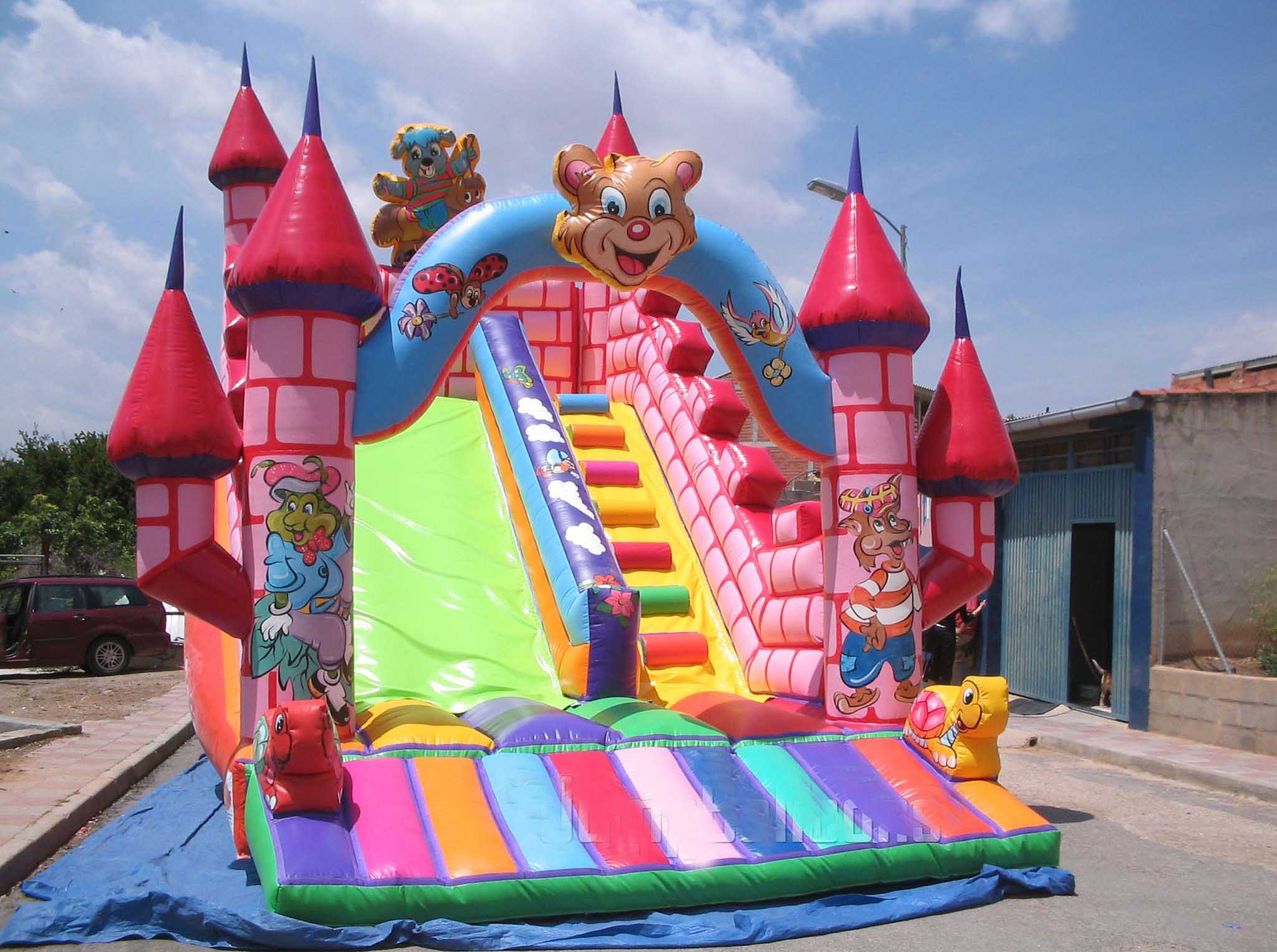 Biggest Inflatable Slide with Blower XZ-SL-055