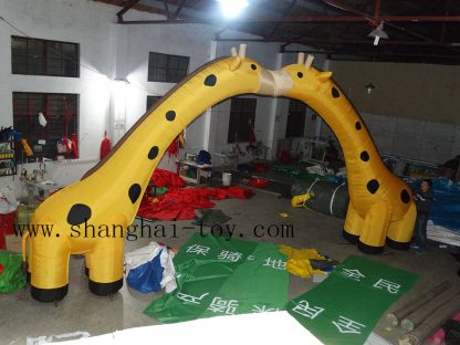 Cartoon Free Customizable Pattern Color And Size Commercial Use Inflatable Arch Includes Free Blower GM-44