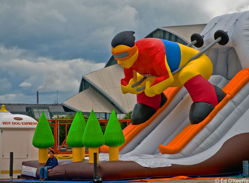 Heavy Duty PVC Inflatable Slide  XZ-SL-037