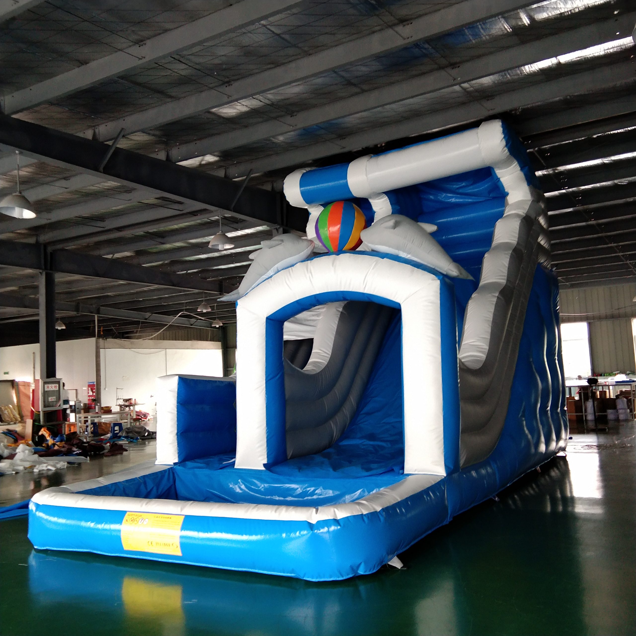 Biggest Inflatable Water Slide with Blower XZ-BH-4257