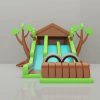Inflatable Water Slide XZ-BH-309