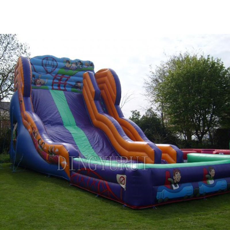 Heavy Duty PVC Inflatable Slide with Blower XZ-BH-4691