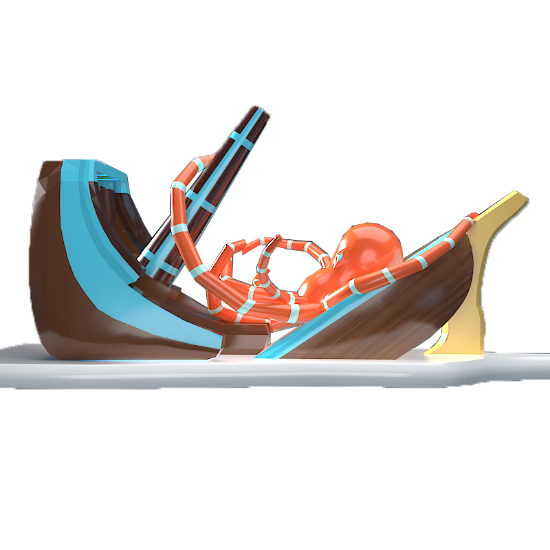 Heavy Duty PVC Inflatable Slide with Blower  XZ-BH-4696