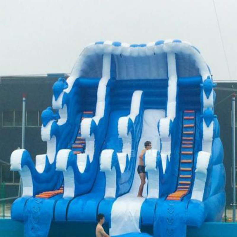 Big Inflatable Water Slide XZ-BH-4609