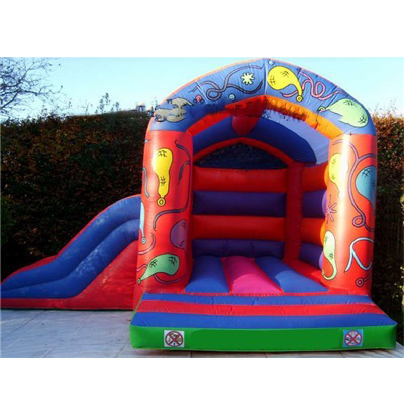 Inflatable Bouncy Castle and Slide XZ-BH-177