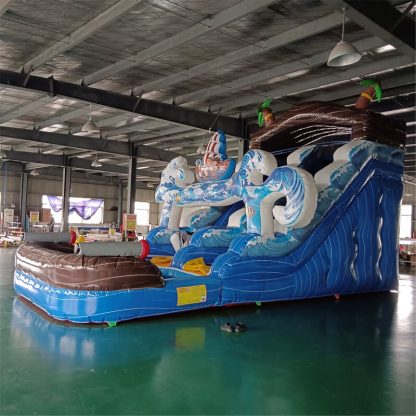 Heavy Duty PVC Inflatable Slide with Blower  XZ-BH-4999