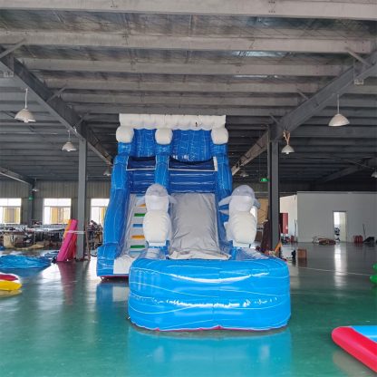 Heavy Duty PVC Inflatable Slide with Blower  XZ-BH-4998
