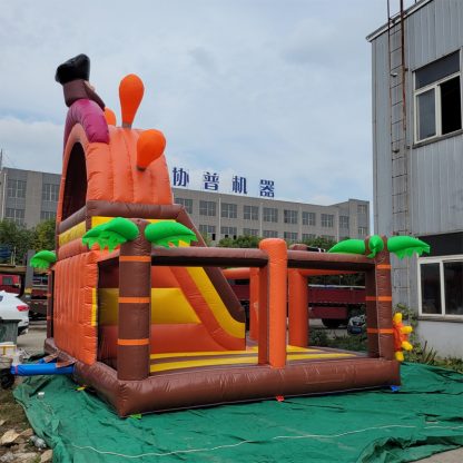 Inflatable Funcity Bouncer Combo With Slide XZ-BH-4997