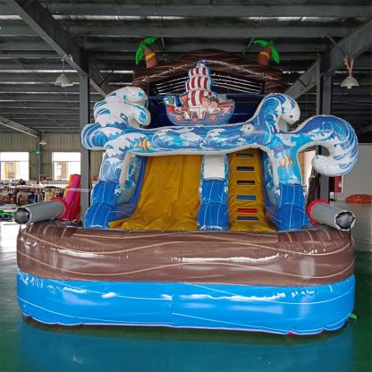 Heavy Duty PVC Inflatable Slide with Blower  XZ-BH-4999