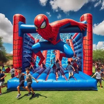 Spider-man Inflatable Slide XZ-BH-437
