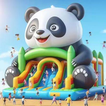 Giant  Panda Inflatable Slide XZ-BH-438