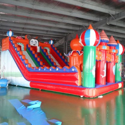 Slide With  Inflatable Bouncy Castle XZ-BH-623